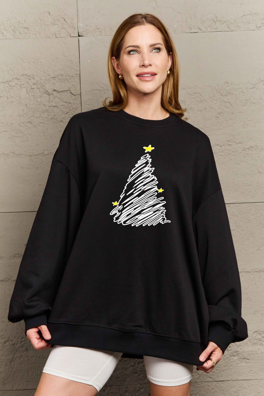 Simply Love Full Size Graphic Sweatshirt