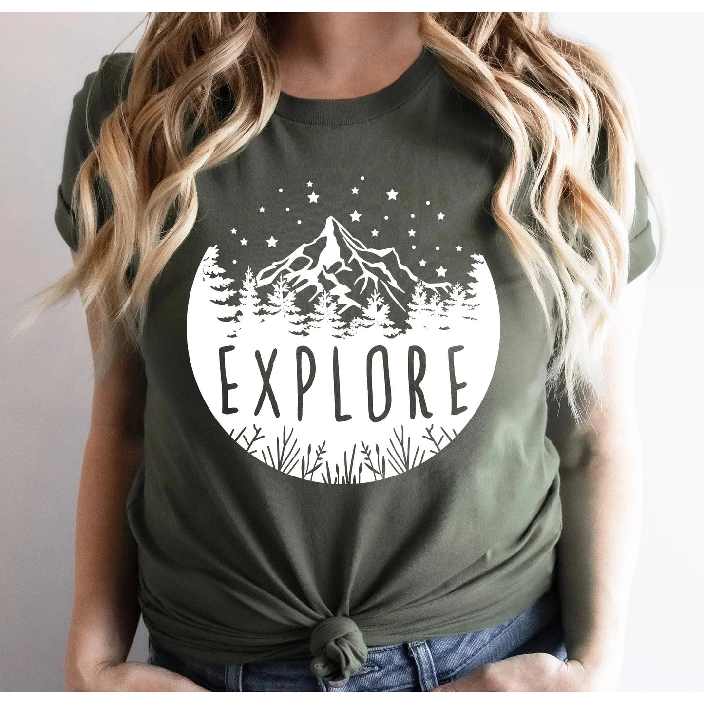 Full Size Explore GRAPHIC TEE