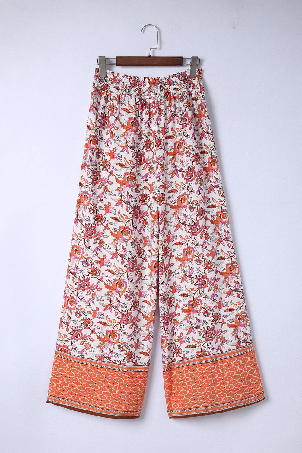 Bohemian Pleated Floral Culottes