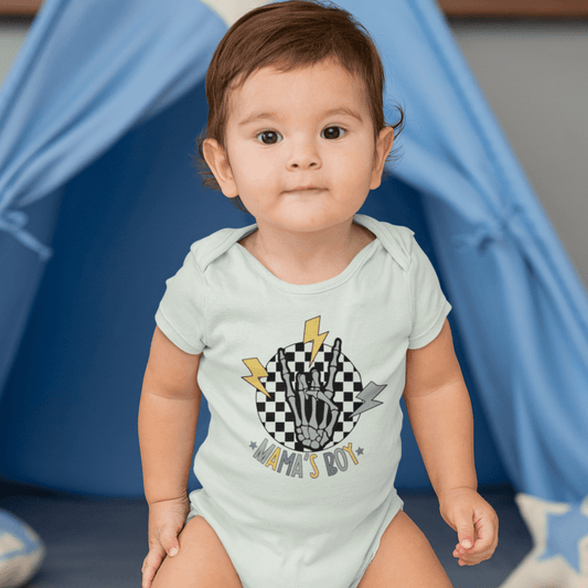 Mama's Boy Infant Bodysuit SZ NB-24M