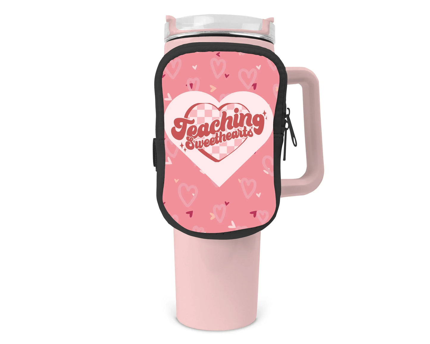 Teaching Sweethearts Zippered Pouch/Bag For 40oz Tumbler