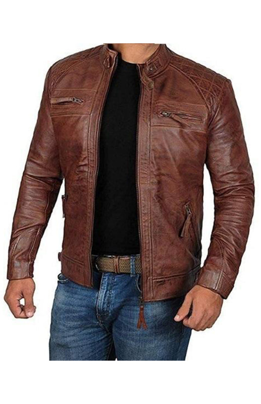 Men's ExquisiteTech Classic Leather Jacket