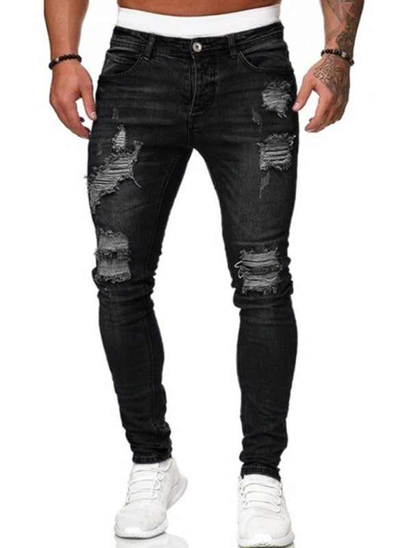 Men's ExtremeFit Ripped Slim Skinny Jeans