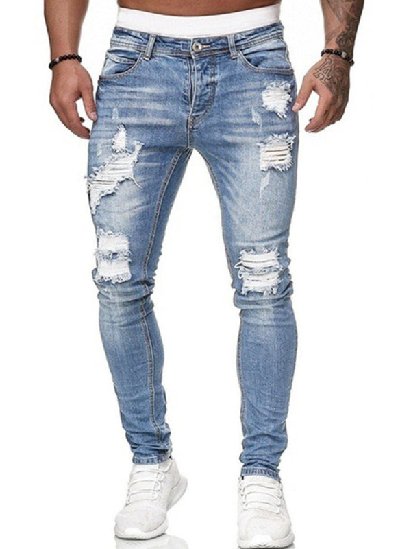 Men's ExtremeFit Ripped Slim Skinny Jeans