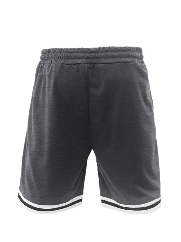 Men's Lapel Short -sleeved Shirt & Shorts Sports Casual Set