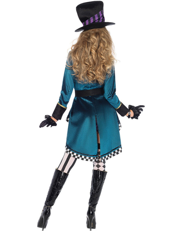 Women's Adult Mad Hatter Magician Halloween Costume