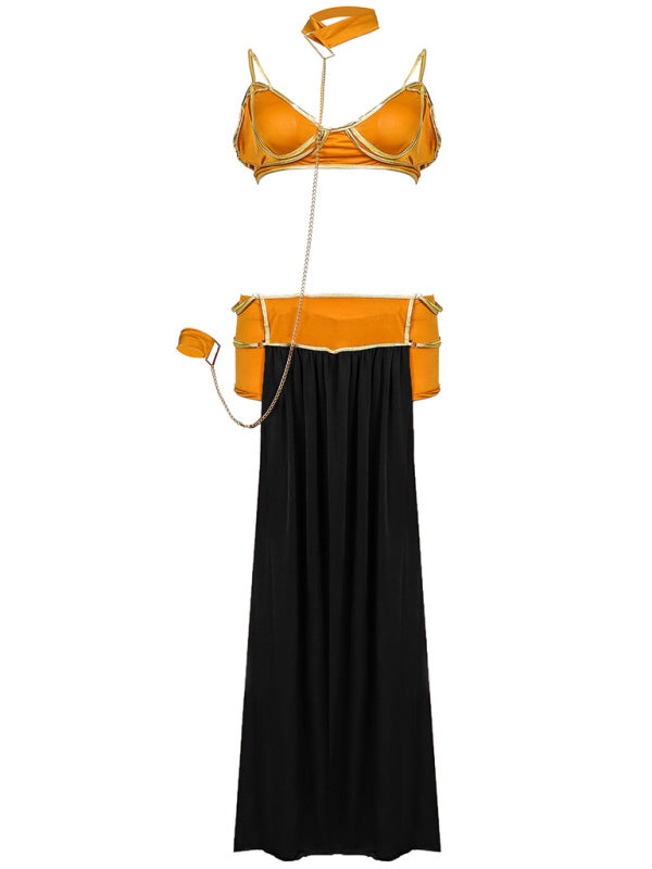 Women's Adult Dance Queen Long Skirt Halloween Costume