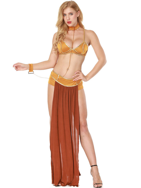 Women's Adult Dance Queen Long Skirt Halloween Costume