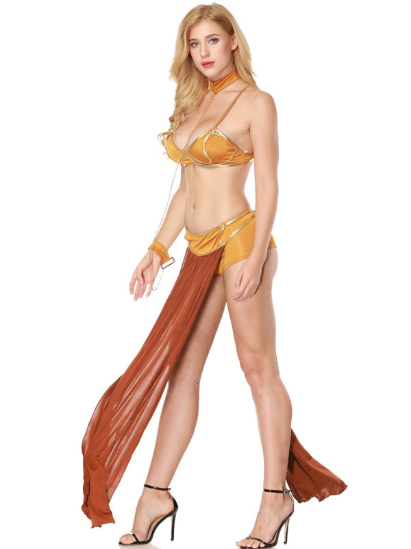 Women's Adult Dance Queen Long Skirt Halloween Costume