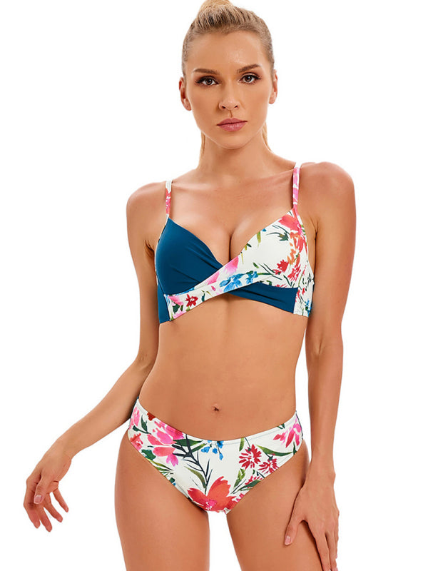 Women's Sandn'Sun Sexy Color Matching Bikini