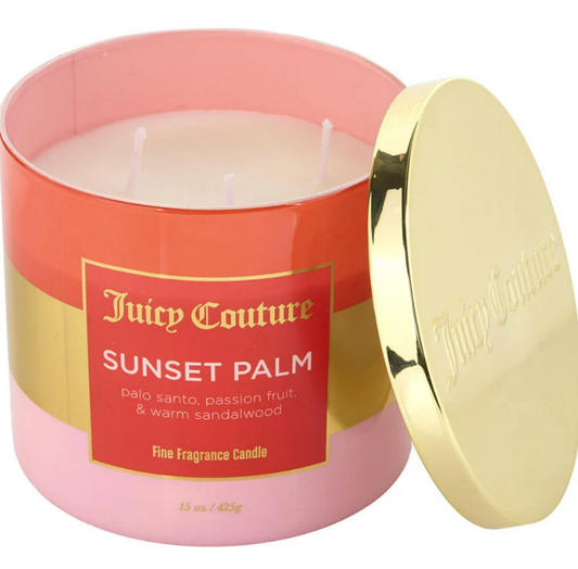 Juicy Couture Sunset Palm Candle 14.5 oz by Juicy Couture ❤️