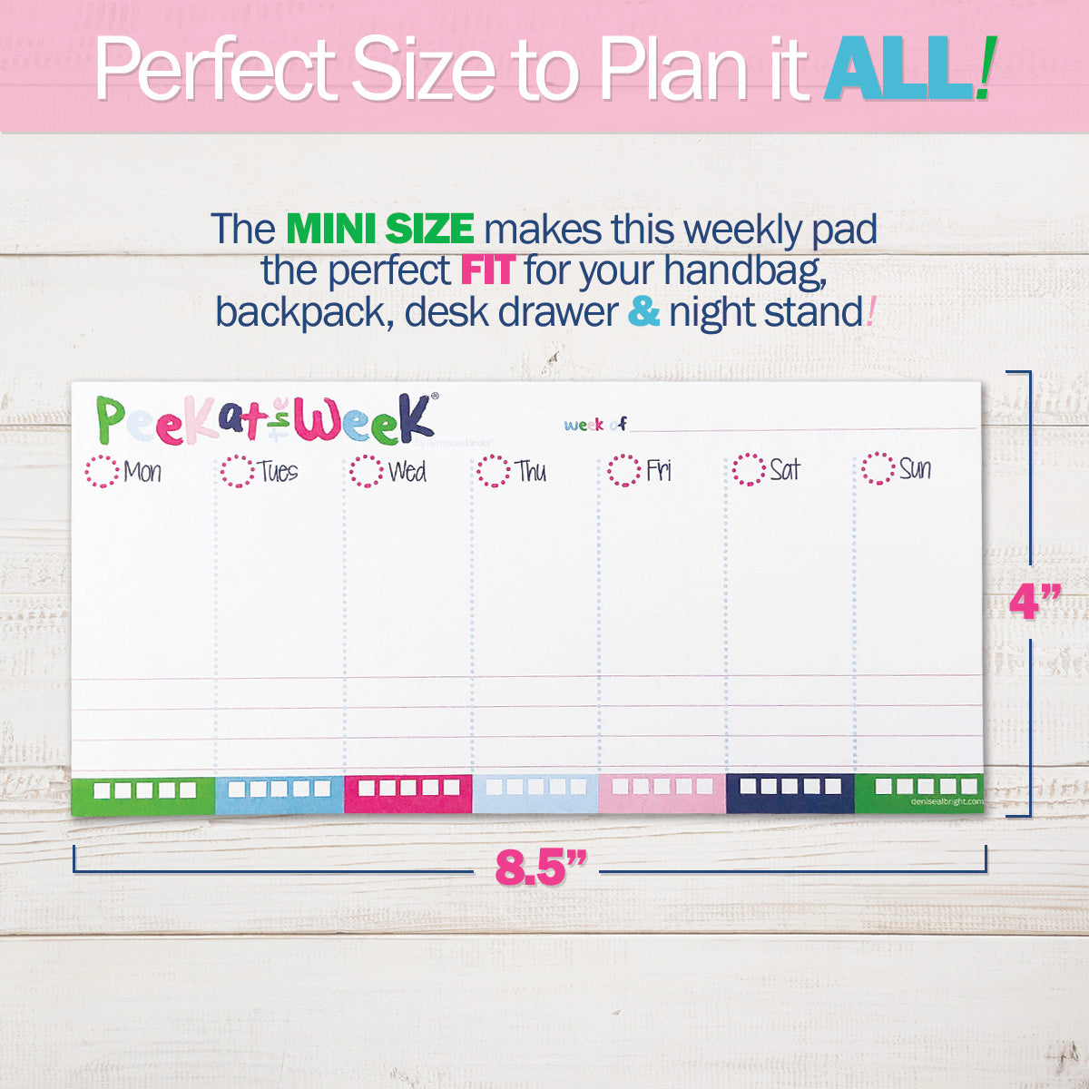 NEW! Plan Your Way Bundle | Daily & Weekly Planner Pads