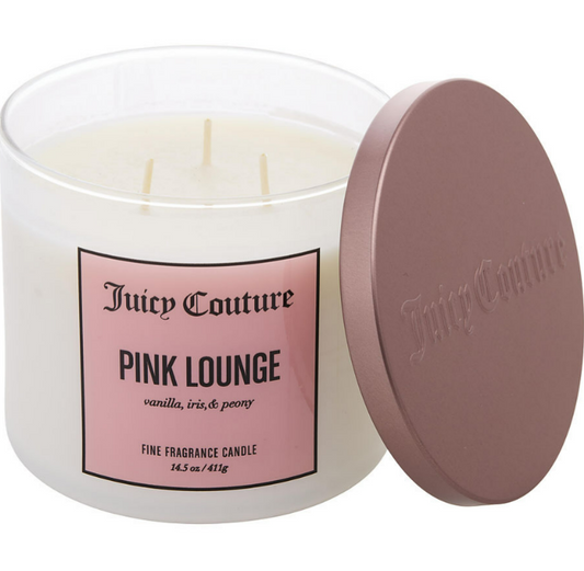 Juicy Couture Pink Lounge Candle 14.5 oz by Juicy Couture ❤️