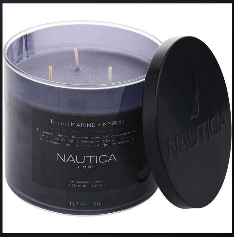 Nautica Hydra Candle 14.5 oz by Nautica