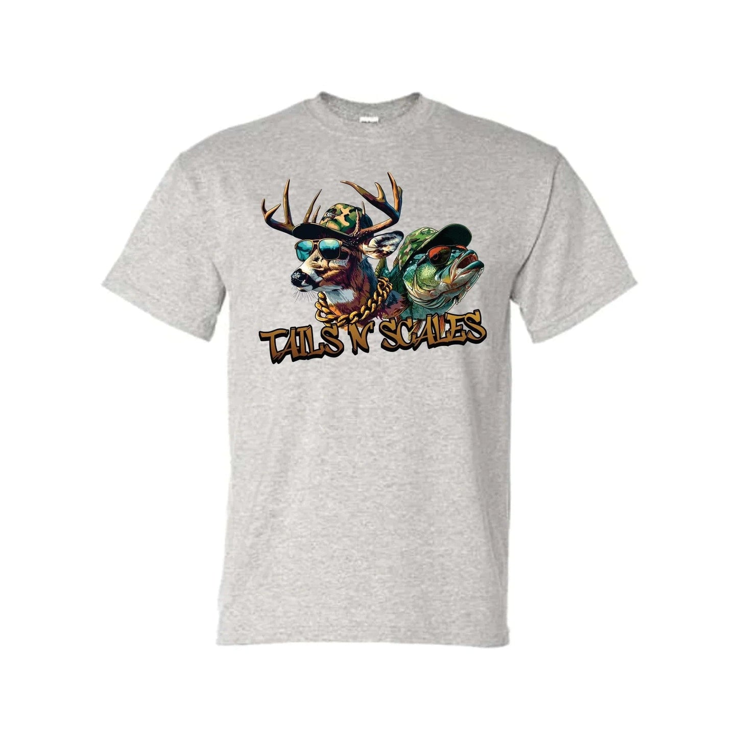 Full Size Tails and Scales GRAPHIC TEE