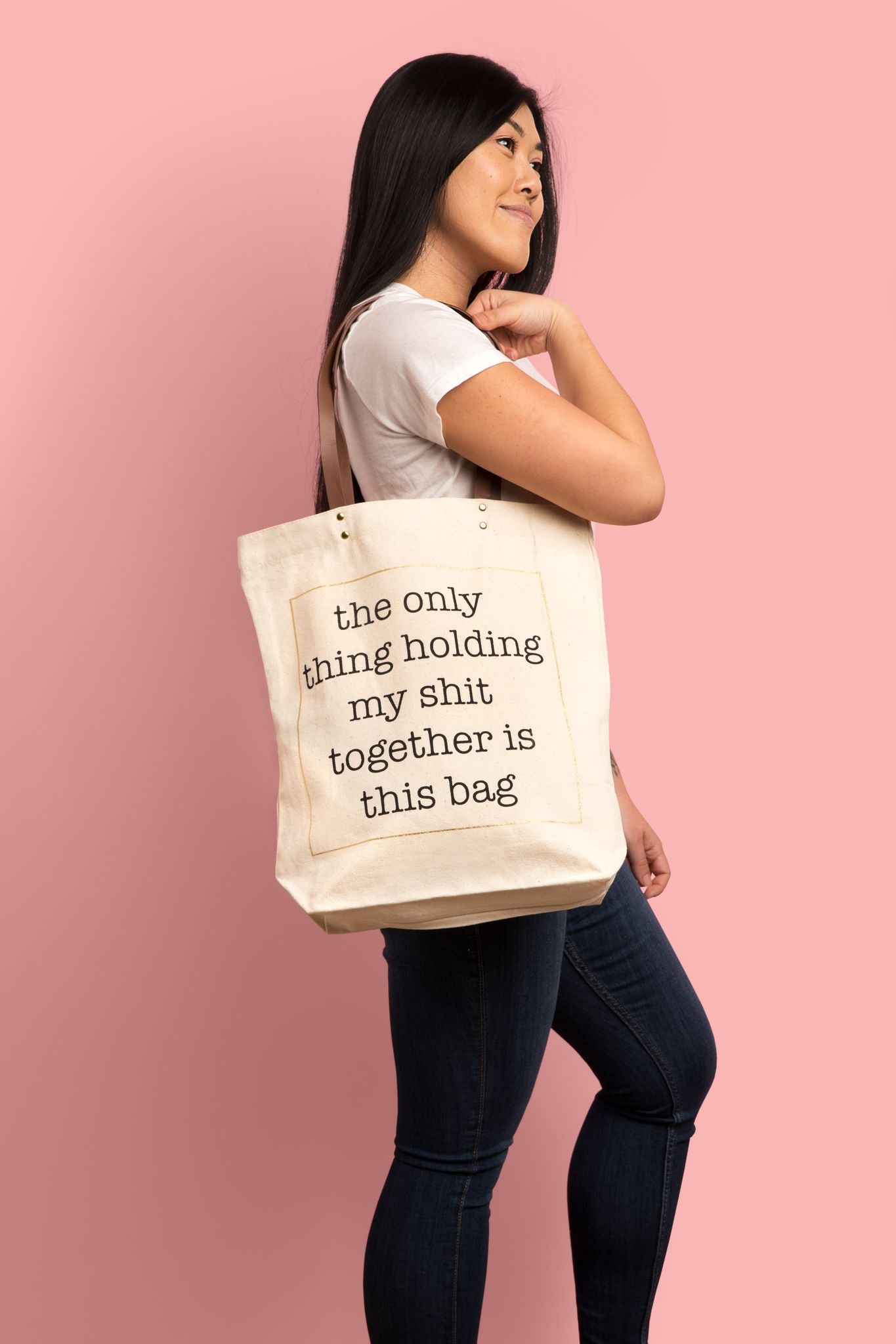 Holding My Shit Together Tote Bag