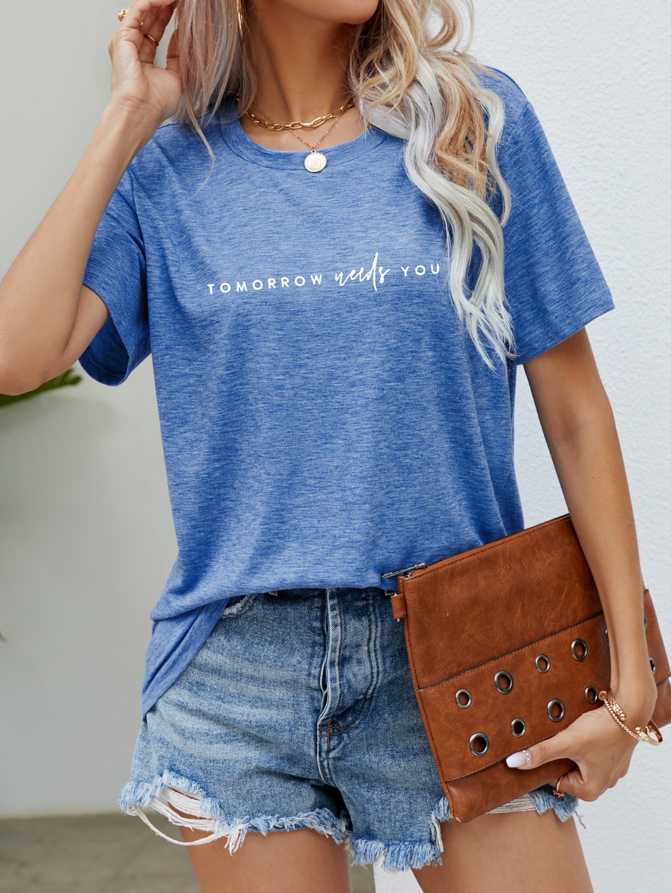 Malibu Dreams TOMORROW NEEDS YOU Graphic Tee