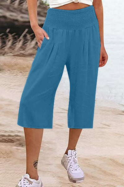 Ameila Pocketed High Waist Pants