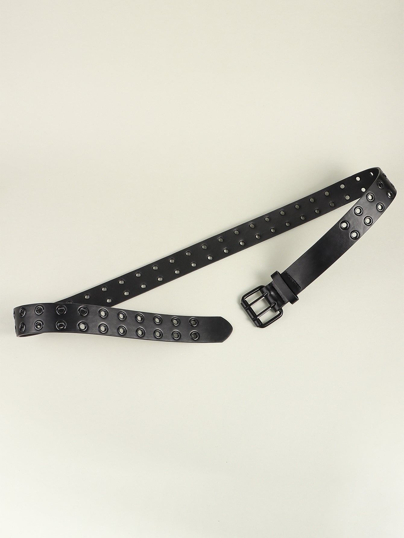 Women's Grommet PU Leather Belt