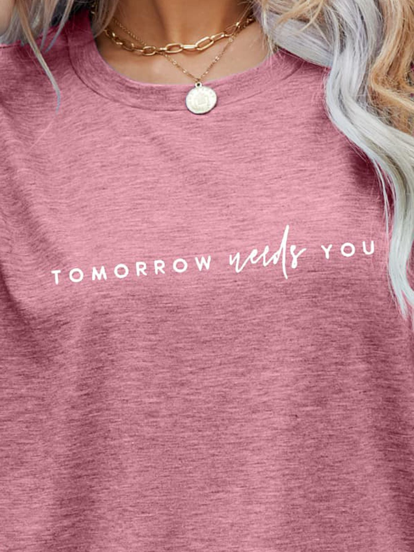 Malibu Dreams TOMORROW NEEDS YOU Graphic Tee