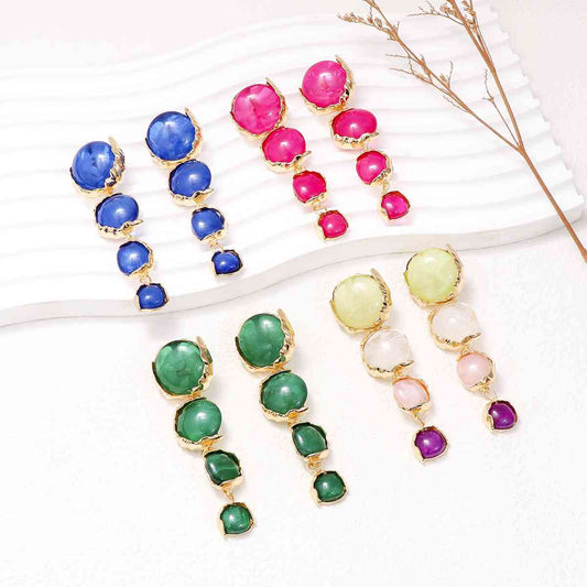 Beyond Beauty Alloy & Rhinestone Earrings