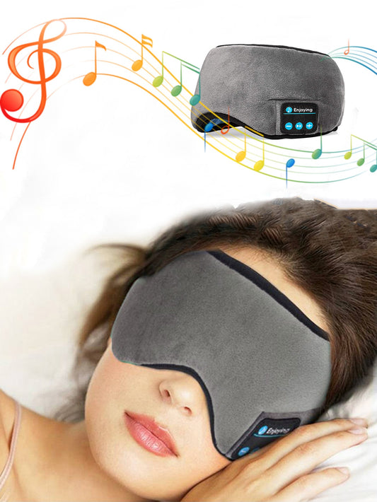 Rechargeable Wireless Eye Mask Headset | Dynamic Improvement Sleep Quality with Mic 🔥