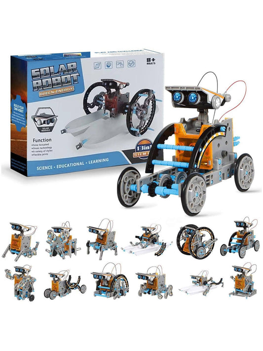 12 in 1 ABS Modern Educational Stem Solar Robot Kit Toy 🔥