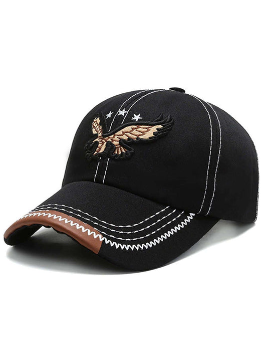 Men's Eagle Embroidered Baseball Cap Hat in Assorted Designs💜