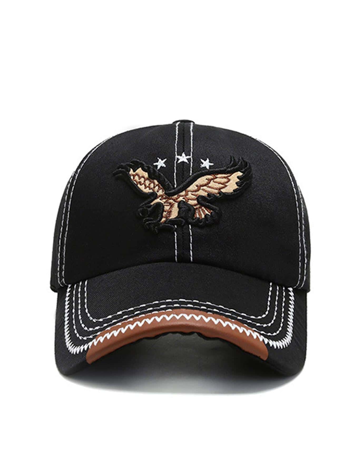 Men's Eagle Embroidered Baseball Cap Hat in Assorted Designs💜