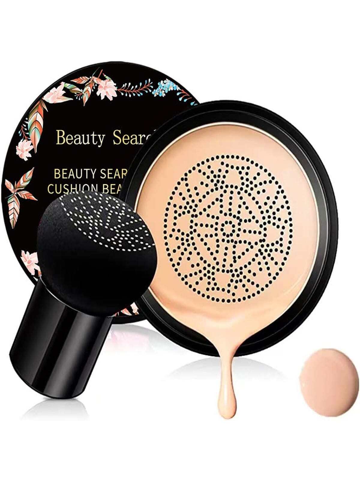 BEAUTY SEARCHER Air BB Cream Foundation Concealer Makeup Moisturizing Brightening Pigment Liquid, Even Skin Tone Base💜