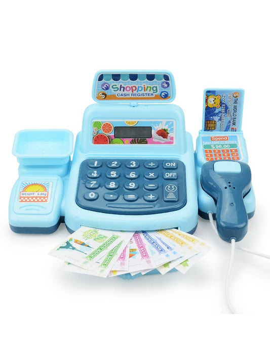 Baby Blue Shopping Cashier Register Toy 🔥