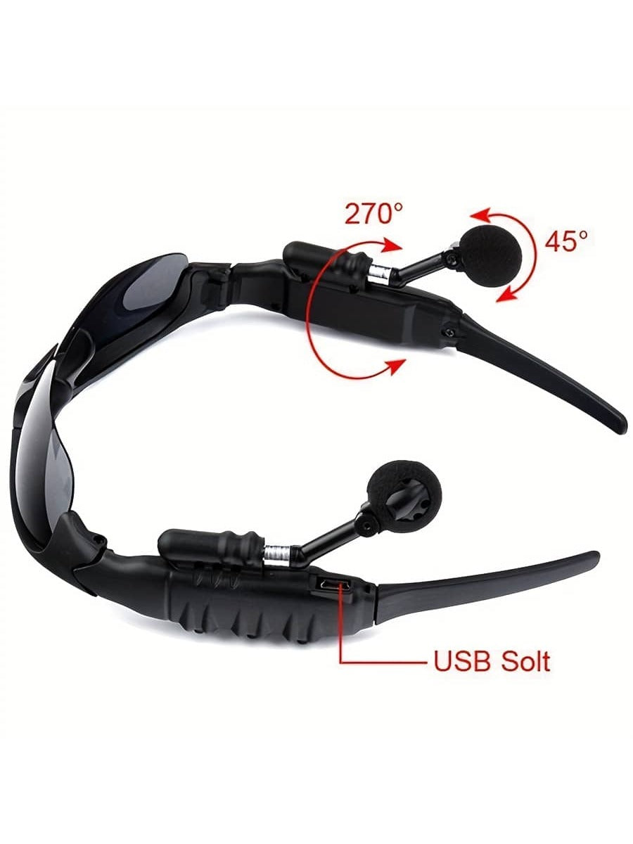 Wireless Polarized Multifunctional Intelligent Headset Sunglasses | Surround Sound, Calls 💜