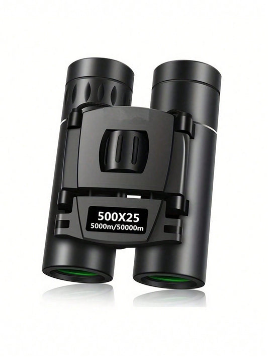 500x25 Binoculars High Definition Folding Mini Telescope, Bak4 Optical System 🔥