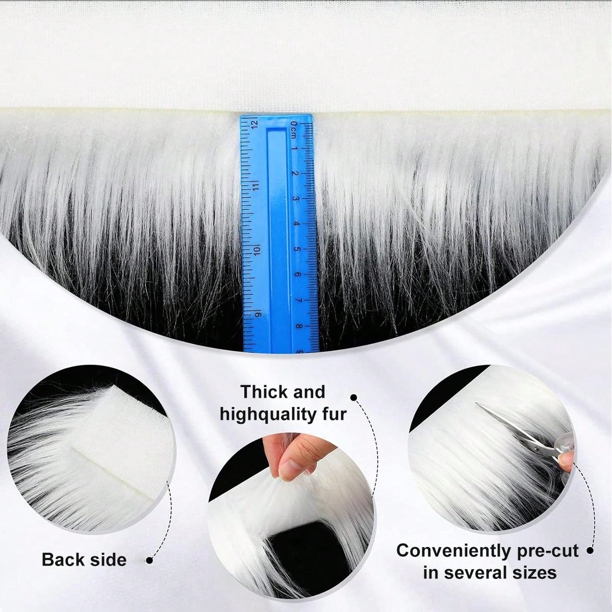 Fluffy DIY Artificial Feather Trimming for Crafts Great for Creating Beards 💜