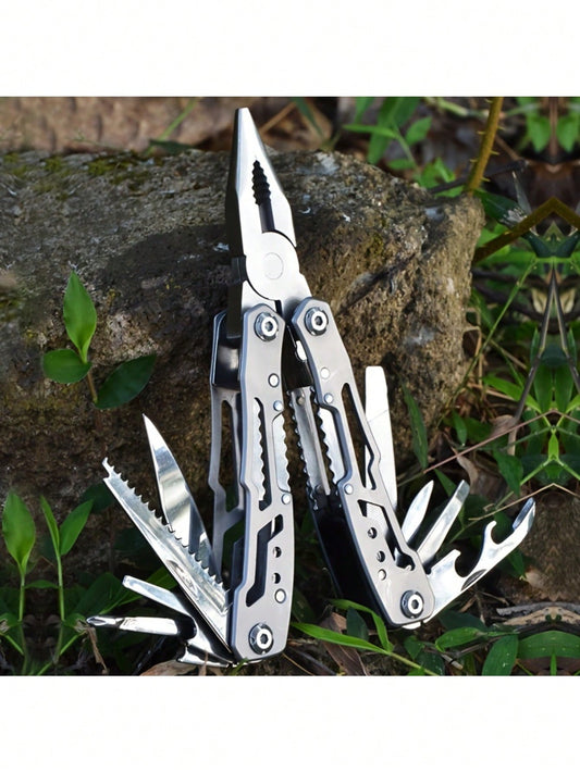 Stainless Steel 14-In-1 Portable Multi-Functional Pliers Combination Tool (Different Sizes) 🔥
