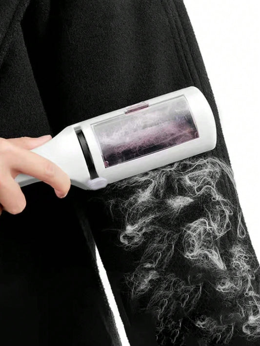 Portable Sticky Lint Roller For Clothes, Static Brush and Dry Cleaning Hair Remover 🔥