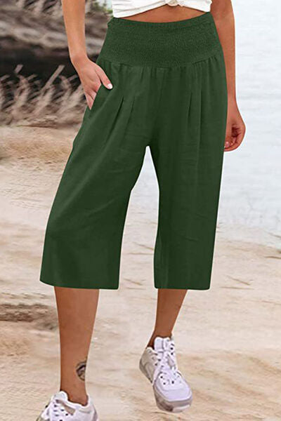 Ameila Pocketed High Waist Pants