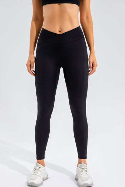 Joslynns Active Attire High Waist Active Leggings with Pockets