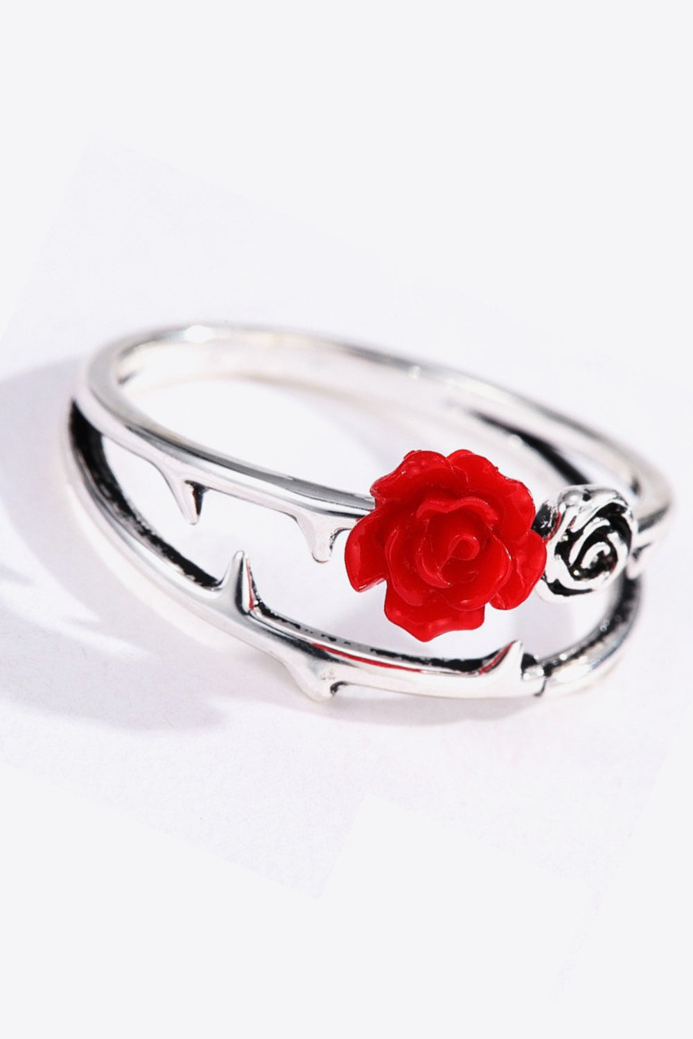 Women's Rose Zinc Alloy Ring