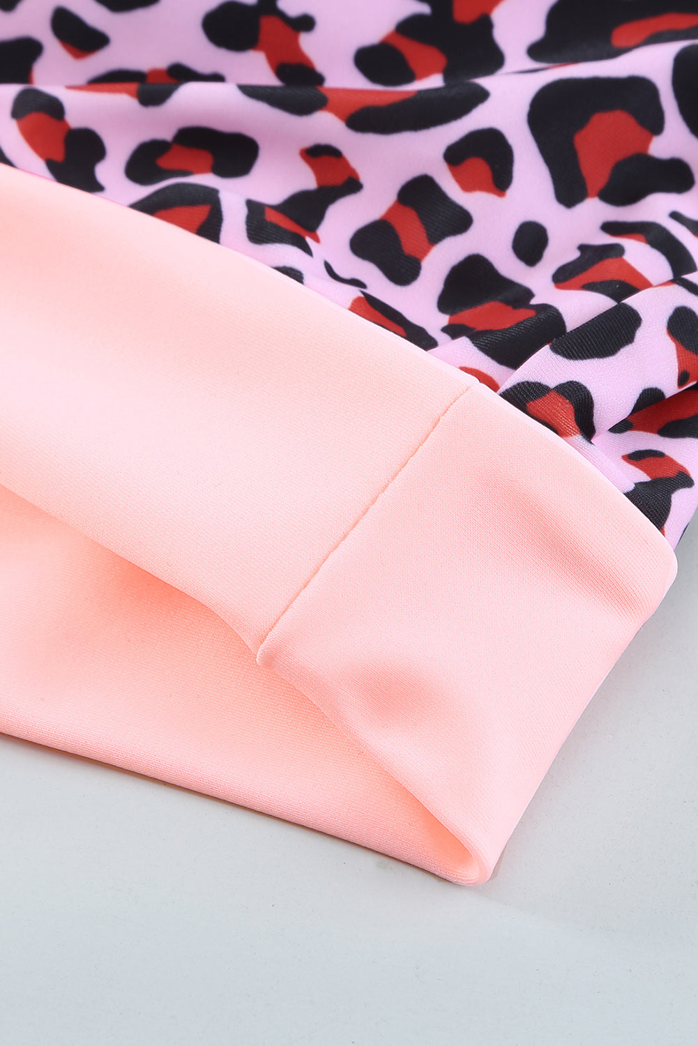 Women's Leopard Tie-Knot High Waist Bikini Set