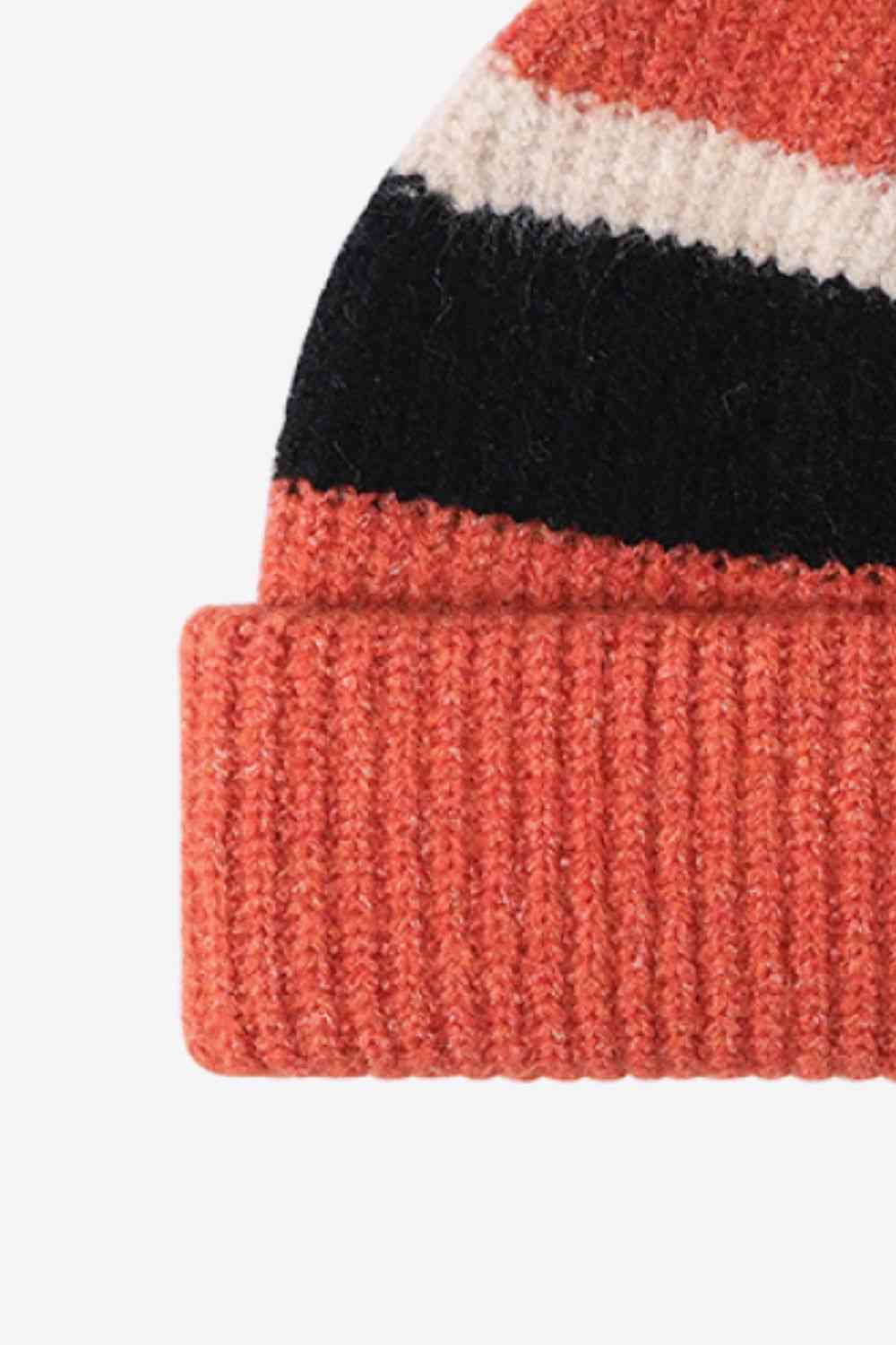 EZBeanie Tricolor Cuffed Hat Knit Beanie