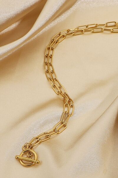 Gold Chain Stainless Steel Necklace