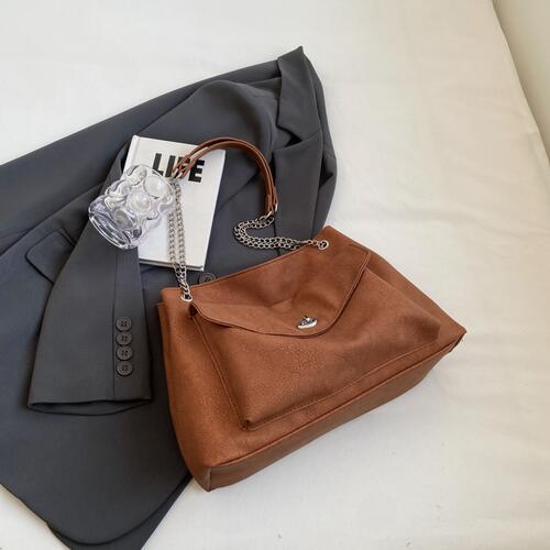 Classy Connection Bags PU Leather Shoulder Bag