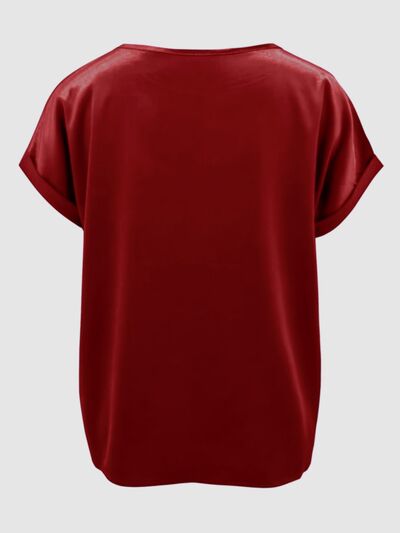 Round Neck Short Sleeve T-Shirt