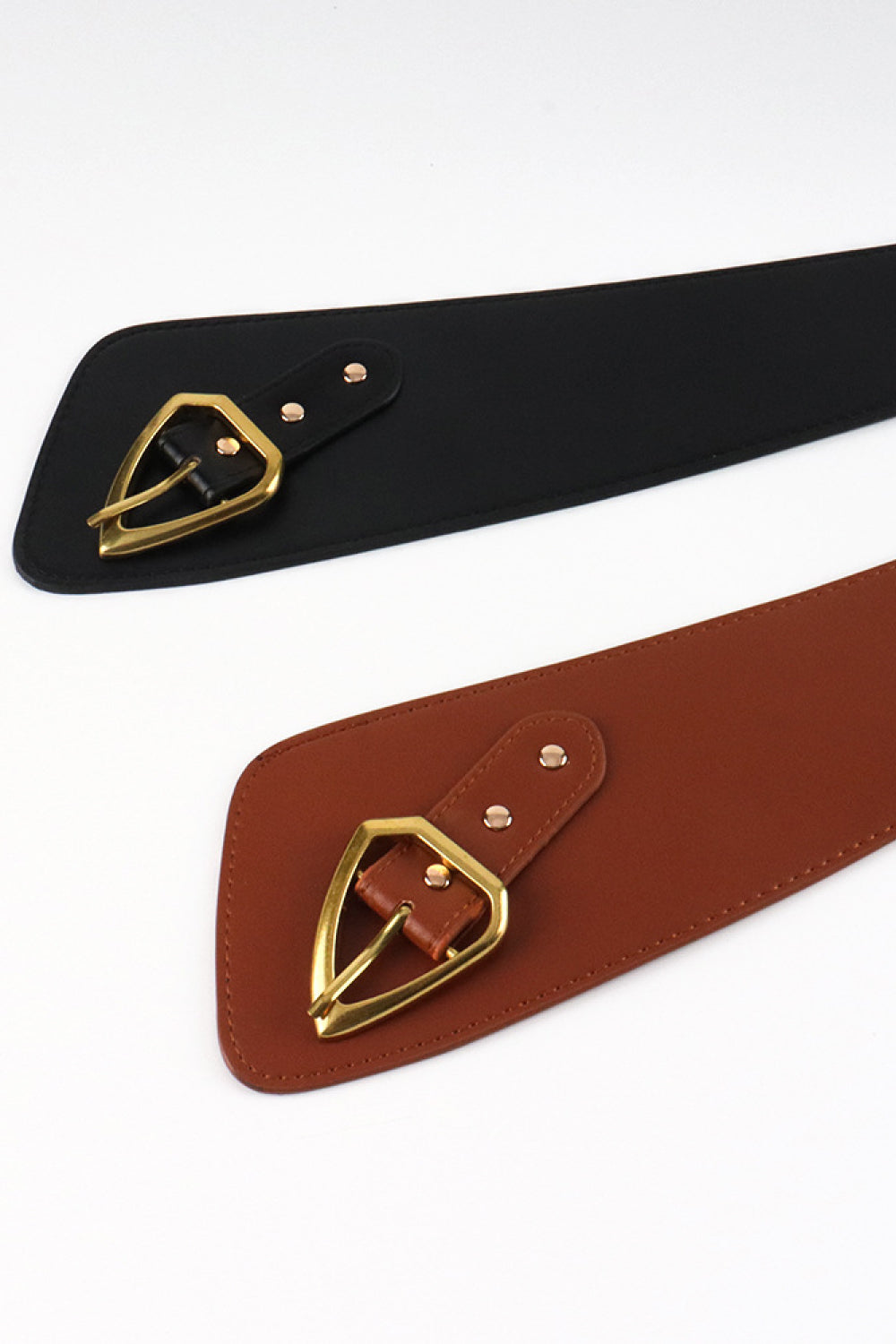 Jessica Anne Beauty Irregular PU Leather Belt