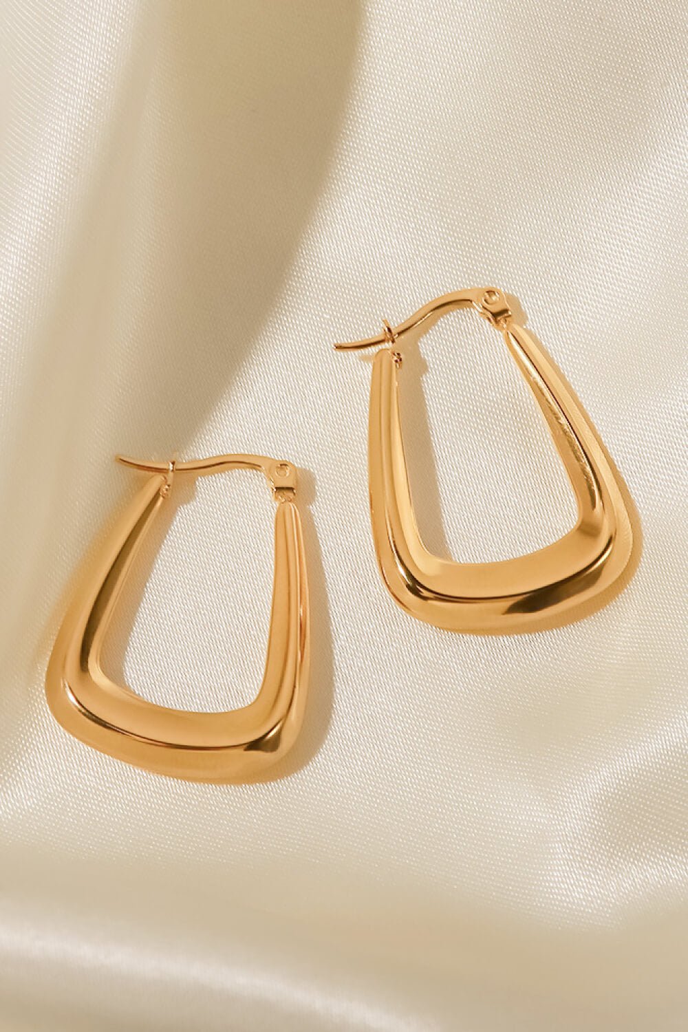 18K Gold-Plated Women's Geometric Earrings