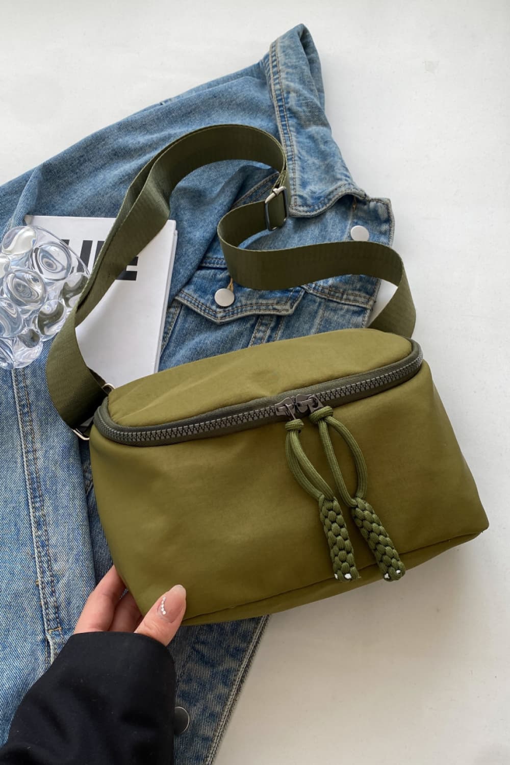 SurePassionate Medium Nylon Sling Bag