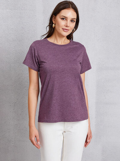 Round Neck Short Sleeve T-Shirt