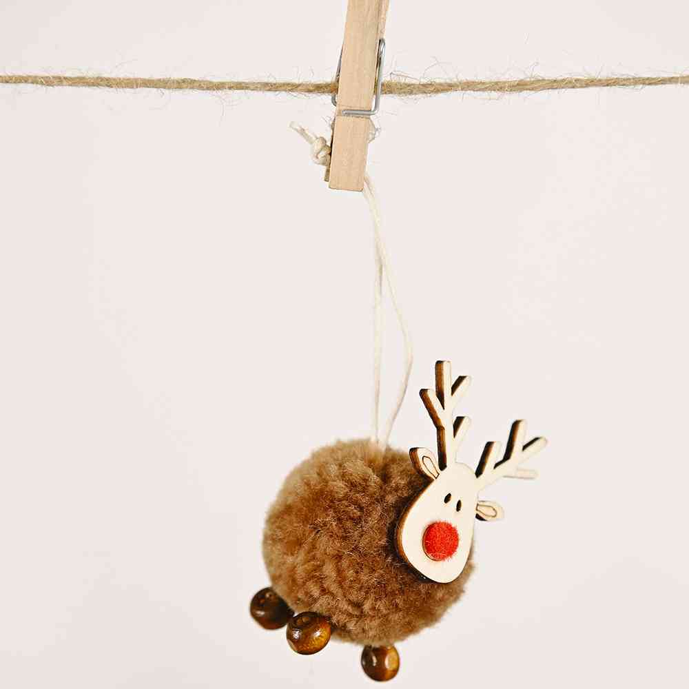 4-Piece Reindeer Hanging Christmas Widgets