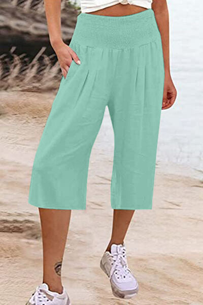 Ameila Pocketed High Waist Pants